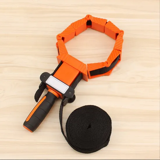 Nylon Belt Clamp for Multifunctional Woodworking on Odd Shapes