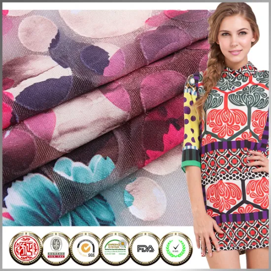 Zhengfang Oeko-Tex Standard 100 Dress Weft knitting fabric