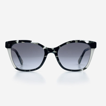 Angular Cat Eye Acetate Women's Sunglasses