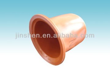 NBR/EPDM rubber caps with reinforced fabric
