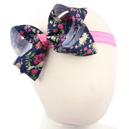 Baby Hair Accessories Scrunchies Hairwear Bowknot Hair Band
