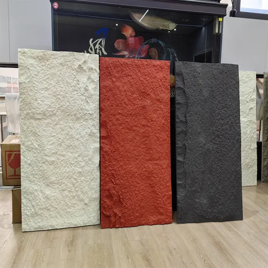 Wholesale Wholesale price Mushroom Stone Faux Brick 3D Decoration Polyurethane PU Stone Wall Panel