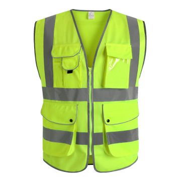 Uniform Outdoor Breathable Oem Reflective Safety Vest