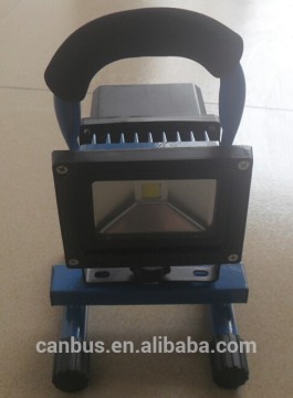 Ce,Rohs approved 10w/20w/30w/50w rechargeable & portable led floodlight work light with magnetic feet & dimming option