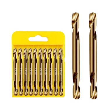 HSS M35 Cobalt Drill Bits for Stainless Steel - Super Hard Double Head Twist Drills
