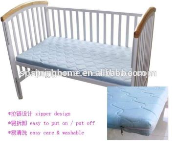 Waterproof baby bed protector fabric