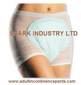 Warp Knitting S, M, L Disposable Incontinence Pants Maternity Mesh Pants For Women