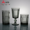 Conjunto de vidro por atacado Água Vintage Glass Drinkware Cup