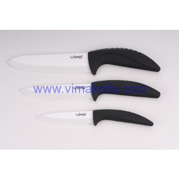 antislip handle zirconia ceramic knife set