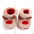 soft soled walking shoes baby fur shoes