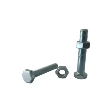 Custom Galvanized Hexagon Bolts and Nuts