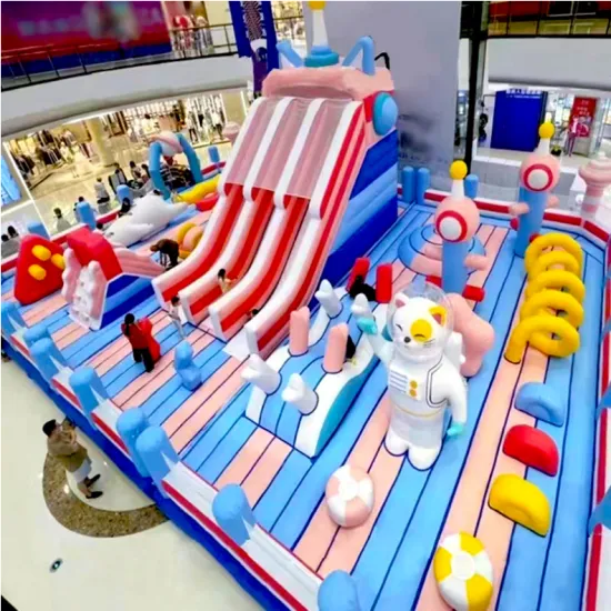 Large Inflatable Castles and Slides for Shopping Malls and Parks