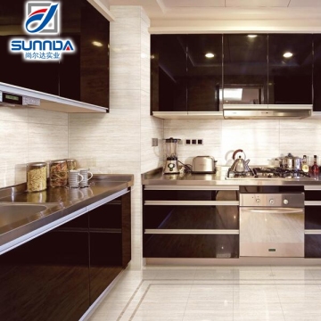2016 verified on Alibaba low price full polished porcelain floor tiles for bathrooms