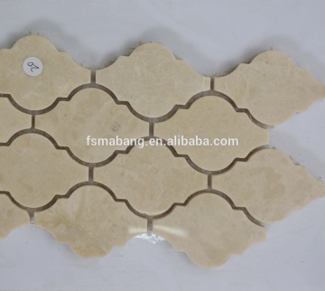 MBHYA003-A1 Wholesale marble irregular mosaic tile pattern price