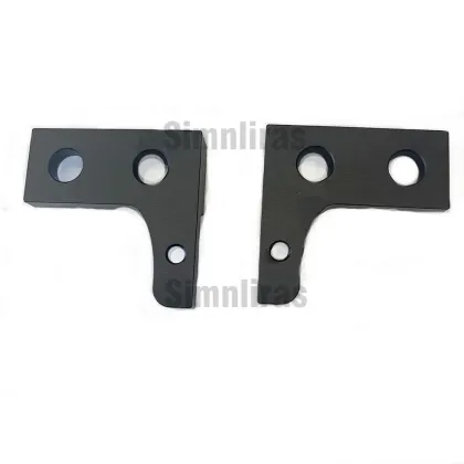 Black Anodized Porsche LWB 918 Seat Recliner Brackets 992 GT3
