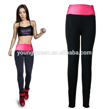 RM67 2015 new autumn and winter leggings fashion elastic side zipper leggings candy color pleated stovepipe pants