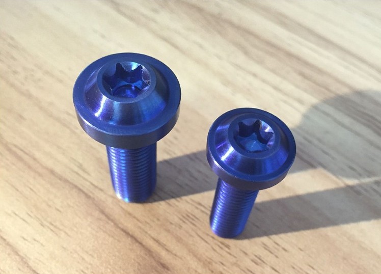 Customized Taper Head Torx Titanium Racing Bolt Screw