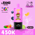 Bang Leader 450K Puffs 15-in-1Vape แบบใช้แล้วทิ้ง