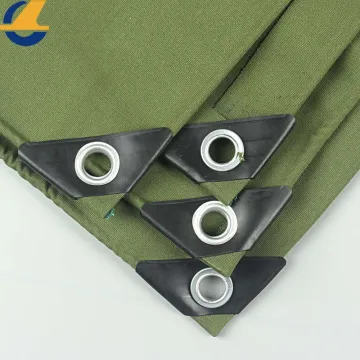 organic silicon coated  canvas tarpaulin