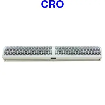 Silent air curtain