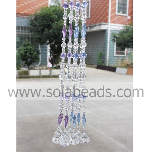 Porte-fleur 18 MM et 16 MM et 14 MM et 8 MM et 36 MM fil cristal en plastique perle guirlande coupe