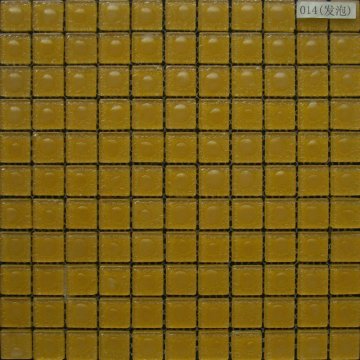 Bubble crystal glass mosaic 014