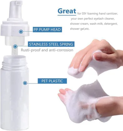 50ml Plastic Foaming Pump Bottles