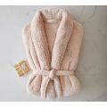 Custom Luxury Fluffy Fleece Winter Warm Bath Robe