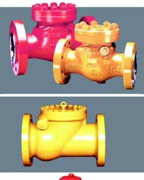 API cast steel check valve