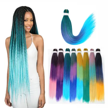 pre stretched braiding hair braids professional yaki synthetic hair for crochet twist hair