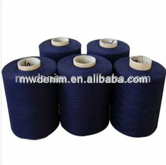 30S cotton yarn indigo combed yarn type