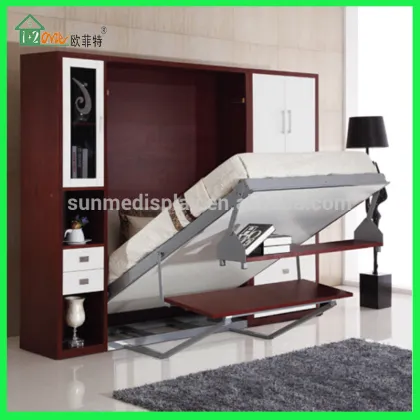 Affordable murphy bed wall bed furniture single wall bed