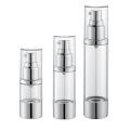 Plastic 50ml 100ml Cosmetic Airless Pump Cream Bottle