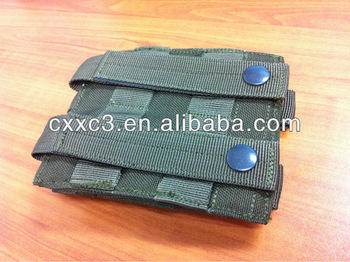 Military or Security Green Molle System Magazine Pouch