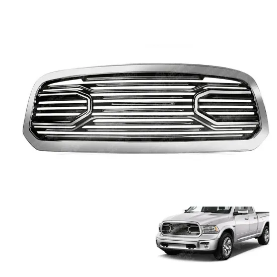 Black or Chromed Front Racing Grille for Ram1500 2013-2018