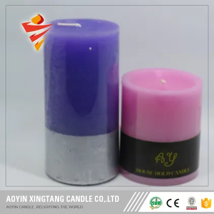 Candles scented luxury paraffin wax candle