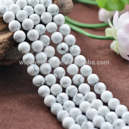 Bai Songshi bead bead Turquoise semi-finished products wholesale Factory direct sales