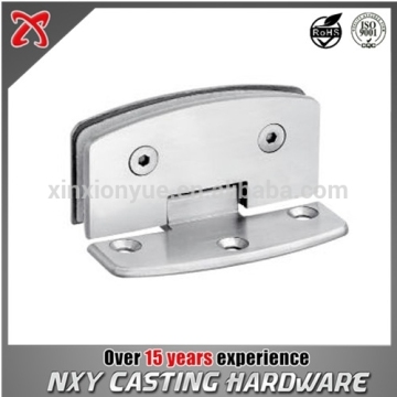 SS304 90 degree single side Wall to glass bathroom door hinge