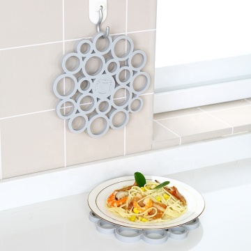 Mat de table extensible en pot - Silicone Tivet for Hot Pots and Pans