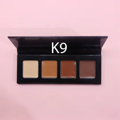 Customizable 4-Color Cream Corrector Concealer Palette - Private Label Acne Concealer