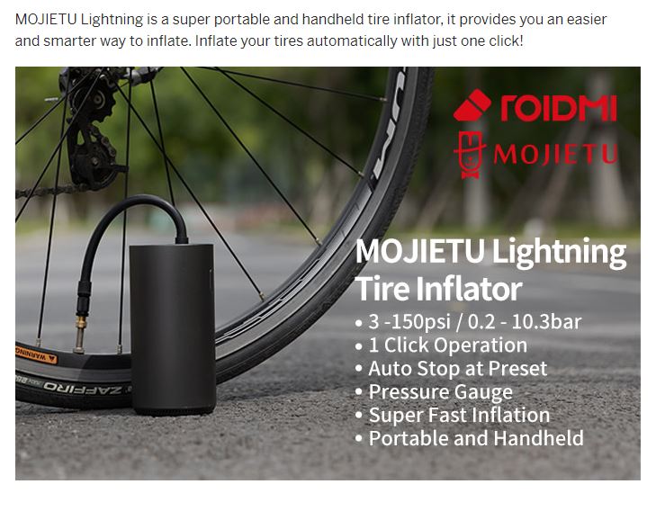 Mojietu Tire Inflator Mojietu Tire Inflator