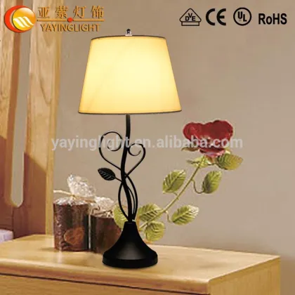 lamp base wrought iron,egg shaped table lamp,table lighting