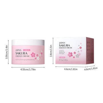 Japan Sakura Essence Creme - Hyaluronsäure Anti -Aging -Falten -Serum -Feuchtigkeitscreme