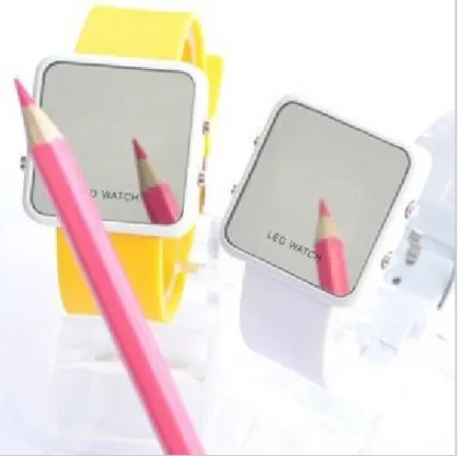 Led mirror watch, Led mirror watches, Mirror watches
