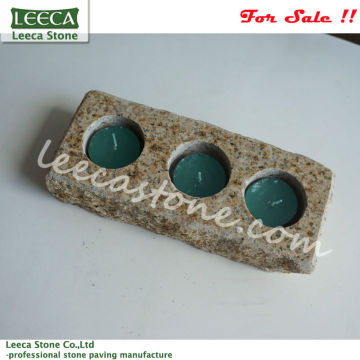 Natural stone candlesticks/candle holder