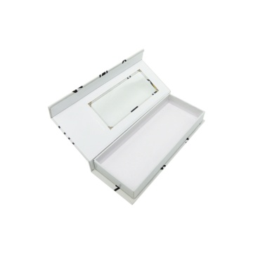 cardboard eyelash box with window