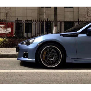 Matte Metallic Blue Vinyl Wrap