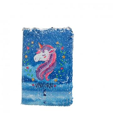 UNICORN SEQUINS NOTEBOOK -0