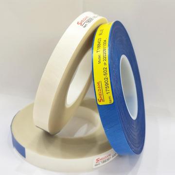 Red splicing tape for butt joint abrasive belts