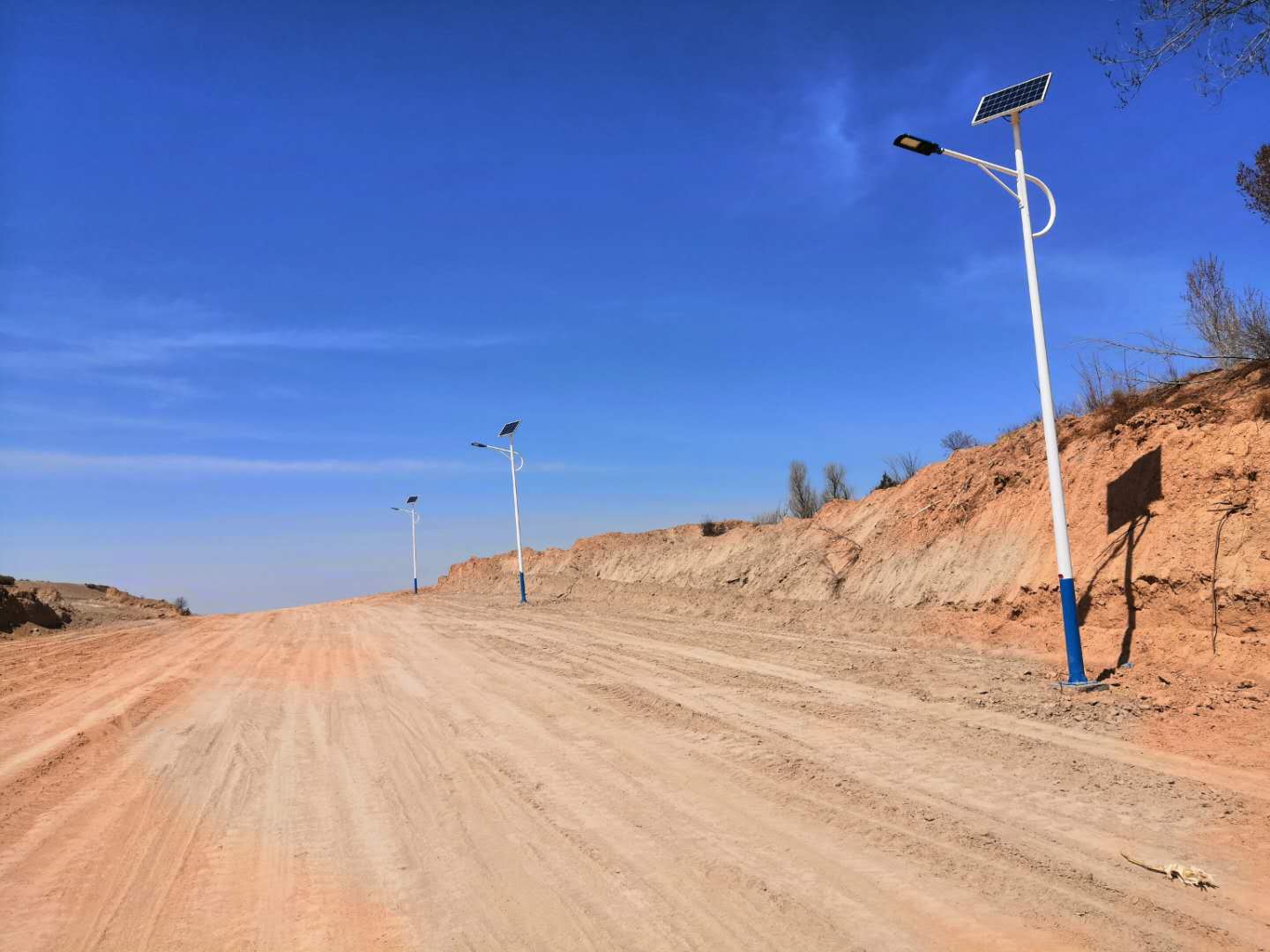 Solar street light outdoor quality testing process